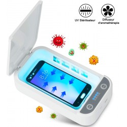 Smartphone Boîte de stérilisation UV Portable USB Désinfection d'aromathérapie Boîte