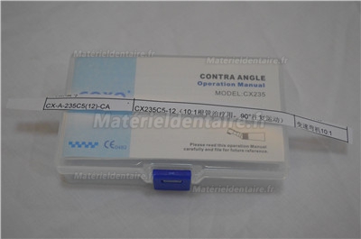 YUSENDENT® CX235 10: 1 Contre Angle 90ºavec Reciprocating-Head pour le traitement endodontique