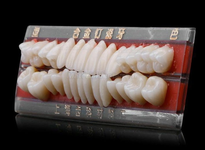 1 Set de Couleurs de Porcelaine de Alliage Broche Matériau Dentaire de 24 #