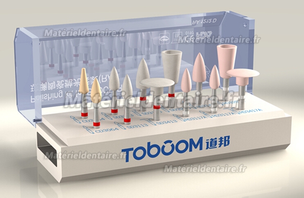 Toboom® Kit RA1212D des 12 polissoirs pour polissage brillant