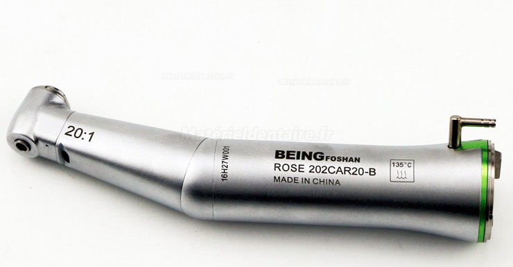 Being® Rose 202CAR20-B 20: 1 Contre-Angle avec LED dentaire à fibre optique