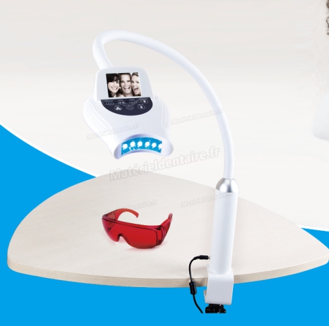 YLX® YLX-008-03 Lampe Blanchiment Dentaire 6 LED bleue (Desk Top Model ou Chairside Unit)
