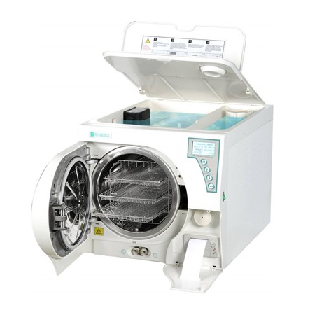 P&T® BTD23 Autoclave Stérilisateur à vapeur sous vide avec Réservoir d’eau ouverture