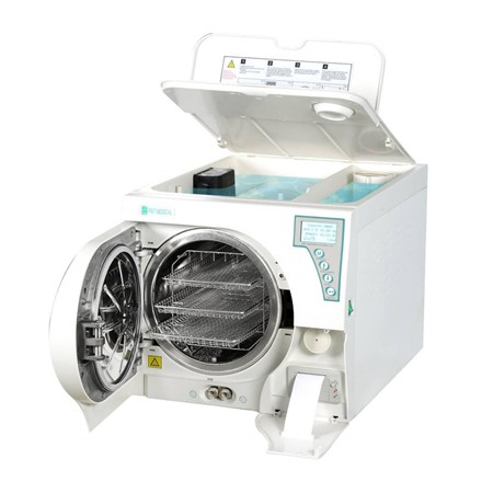 P&T® BTD23 Autoclave Stérilisateur à vapeur sous vide avec Réservoir d’eau ouverture P&T® BTD23 Autoclave Stérilisateur à vapeur sous vide avec Réservoir d’eau ouverture