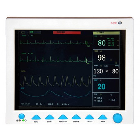 12.1" Ecran de haute résolution Multi-paramètre Moniteur Patient CMS8000