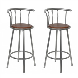 Tabouret de bar Louisiane (lot de 2)