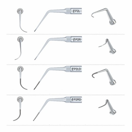 Woodpecker® Kit inserts de parodontie EMS compatible P2L P2R P2LD P2RD Woodpecker® Kit inserts de parodontie EMS compatible P2L P2R P2LD P2RD