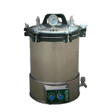 JIBIMED® YX-18LDJ Autoclave portatif à vapeur de pression 18L