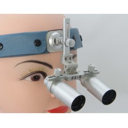 Ymarda® DH5X Loupe binoculaire frontale modèle à bandeau 5x