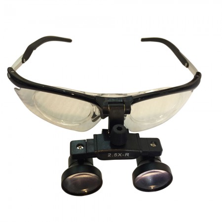 YUYO® DY-111 Loupes en aluminium avec longue distance de travail 2.5X