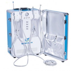 Greeloy® GU-P204S Unité Dentaire Portable avec Compresseur d'Air