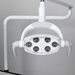 YUSENDENT LED dentaire lampe orale Lampe à induction 4 Chaise d'unité dentaire A...