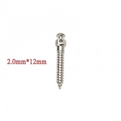 Auto-foreur Filetage Orthodontie dentaire Micro Implants Vis titane Mini vis