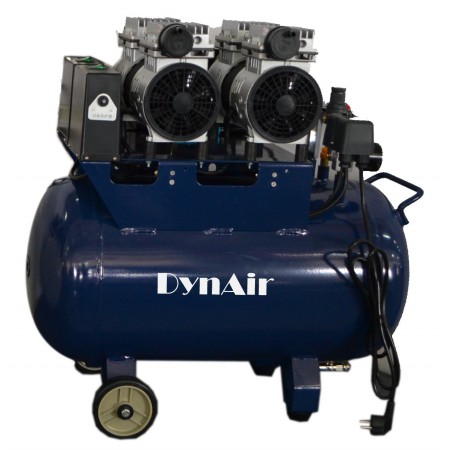 Dynamic® DA5002 Compresseur sans huile pour trois poste 1100W 52L