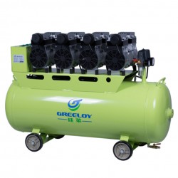 Greeloy® GA-84 Compresseur sans huile 120 litres 120L 3200W