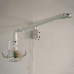 50W Mural Dentaire Lumière Lampe orale shadowless Led avec bras Lumière froide