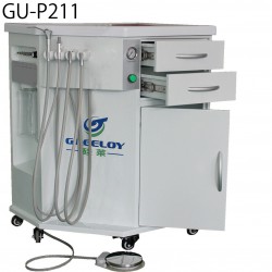 Greeloy® P211 Unité de soin dentaire avec chariot tiroir et porte-instrument