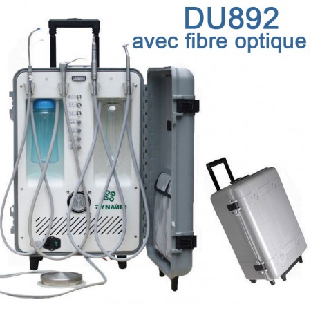 Dynamic® DU892 Unité Dentaire Portable avec fibre optique Dynamic® DU892 Unité Dentaire Portable avec fibre optique
