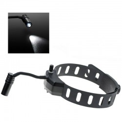 Dentaire sans fil 5W LED Lampe frontale ENT médical bandeau tête lumière lampe n...