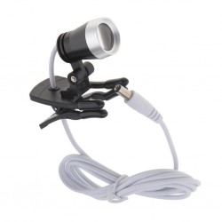 3W Clip Clamp LED Lampe frontale pour dentaire loupe