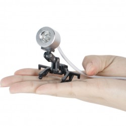 1W Clip Clamp LED Lampe frontale pour dentaire loupe