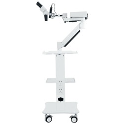 Microscope opératoire chirurgical dentaire avec lumière LED 5W&Unité de chariot pour ORL