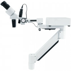 Microscope opératoire chirurgical dentaire avec lumière LED 5W&Unité de chariot pour ORL