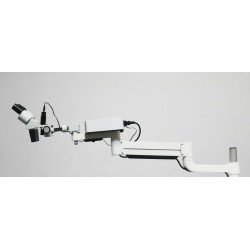 Microscope opératoire chirurgical dentaire avec lumière LED 5W&Unité de chariot pour ORL