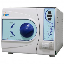 VORY VORY-II 12L-23L Autoclave à vapeur sous vide stérilisateur dentaire médical d’autoclave + imprimante