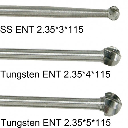 Fraises dentaires en acier inoxydable utilisées avec COXO CX235-2S1 / 2S2