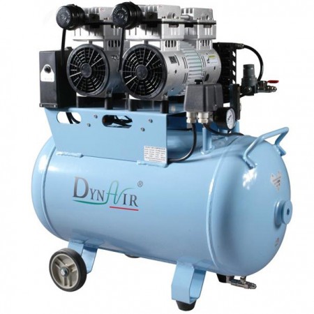 DYNAIR DA7002D compresseur dentaire sans huile silencieux avce dessiccateur d'air 1100W