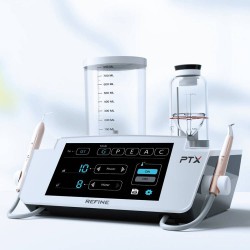 Détartreur dentaire à ultrasons Refine PTX 2 avec aéropolisseur dentaire et système de contrôle de la température de l'eau