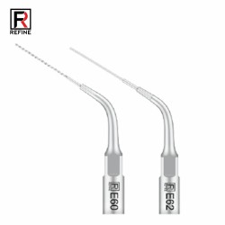 5 Pièces Refine® Inserts piézo en endodontie E60 E62 pour pièce à main détartreu...