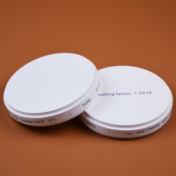1 pièces 98*18mm (HT) disques zircone multicouche dentaire (couleur à six couches)