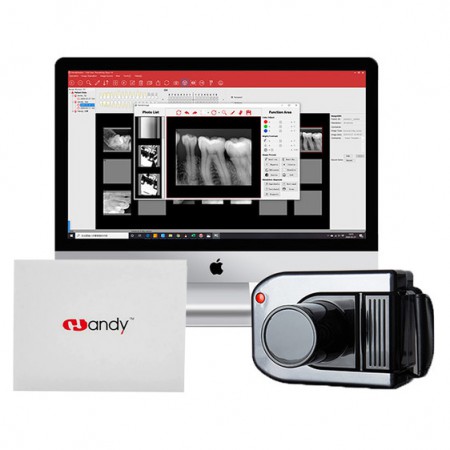 Appareil radiographie portable AD-60P + Handy HDR 500 capteur radio dentaire