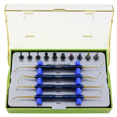 Kit instruments pour sinus lift / kit dask sinus dentaires