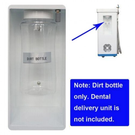 1 Pièce bouteille d'eau sale de rechange pour unité uentaire portable Greeloy® GU-P209