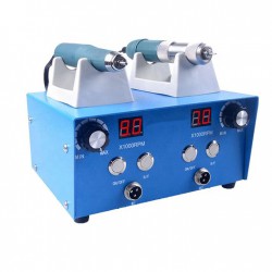 Micromoteur laboratoire dentaire sans balais AI-TE® AT-CM-38 avec pièces à main ...