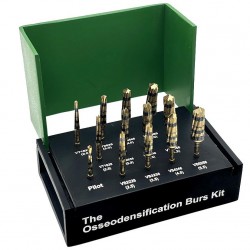 Kit fraise d'ostéodensification dentaire + forets pour élévation sinusale maxillaire implantaire (13 pièces/Set )