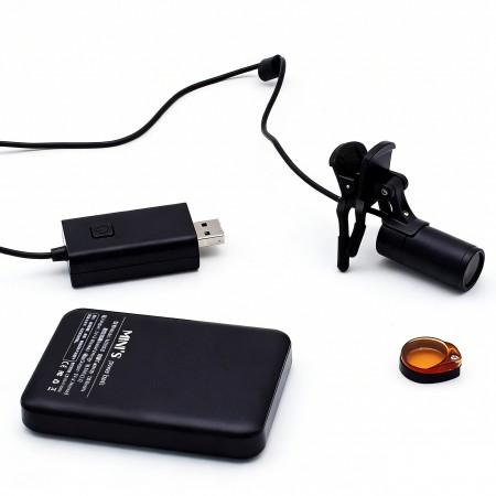 KWS KD-201AJ-3 1W lampe frontale dentaire LED à clip avec filtre optique