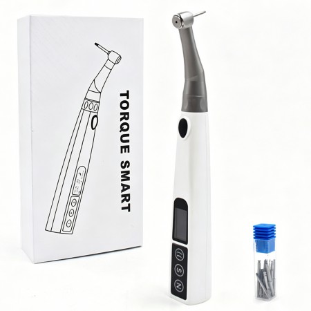 Kit de clé dynamométrique électrique pour implants dentaires, clé à cliquet dynamométrique universelle implantaires 10-50 N.cm