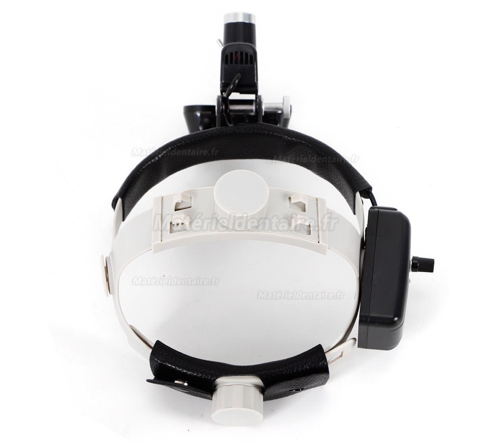 3.5X 5W Loupe de bandeau médical chirurgical à LED dentaire avec lumière pour l'oto-rhino-laryngologie