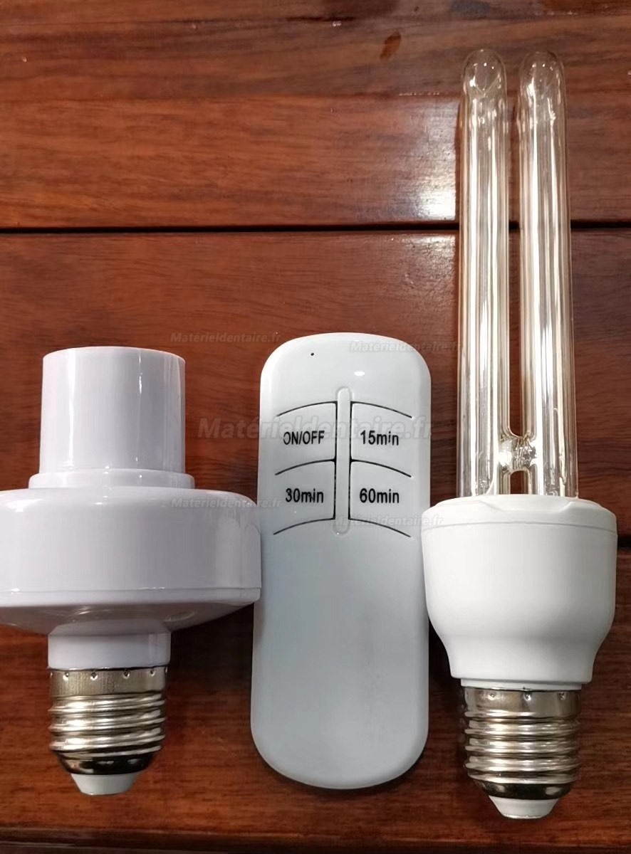 25W Quartz UVC +Ozone Lampe Germicide E27 / E26 220V Ultraviolette Lampe