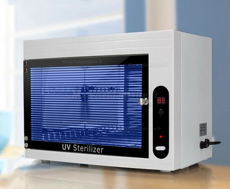 15L Boîte de Désinfection Ozone Commerciale Domestique Dentaire Coffret Stérilisateur UV