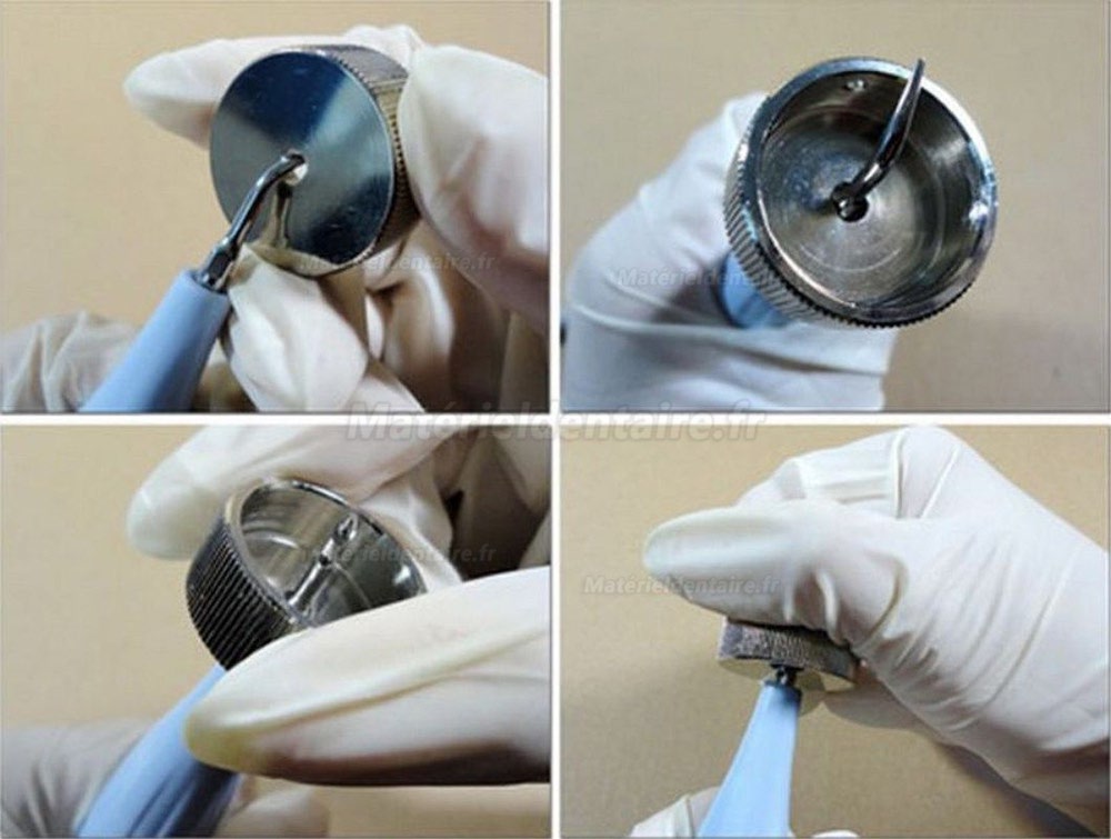 Détartreur piézo-dentaire ultrasonique BAOLAI B5 avec embouts et système d'alimentation automatique en eau