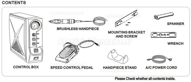 Maisilao® BL-800A Micro Moteur sans balai 60,000RPM