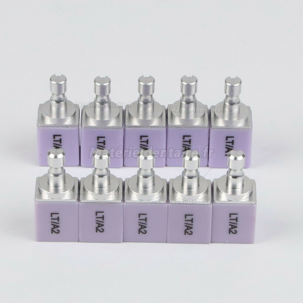 10 pièces C14 HT/LT blocs en disilicate de lithium dentaire E-max pour Sirona System