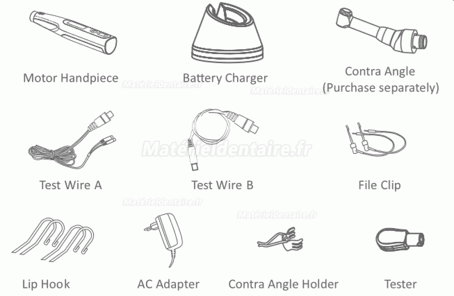 COXO Endo Motor C-smart mini AP Moteur d'endodontie dentaire avec localisateur d'apex 2in1