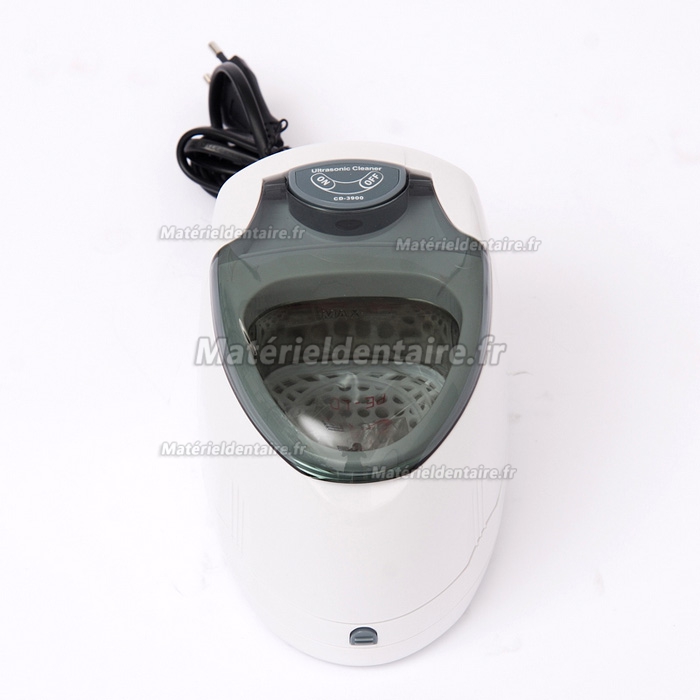 JeKen® CD-3900 Nettoyeur Ultrasonique pour dentier 0.14L