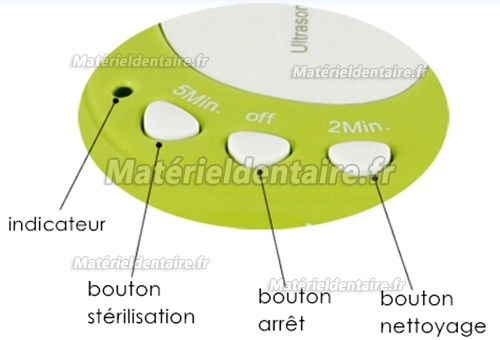 JeKen® CE3200 Nettoyeur Ultrasonique pour Lentilles de Contact